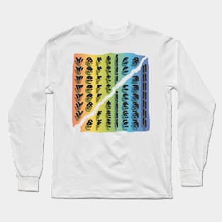 Vertical Long Sleeve T-Shirt